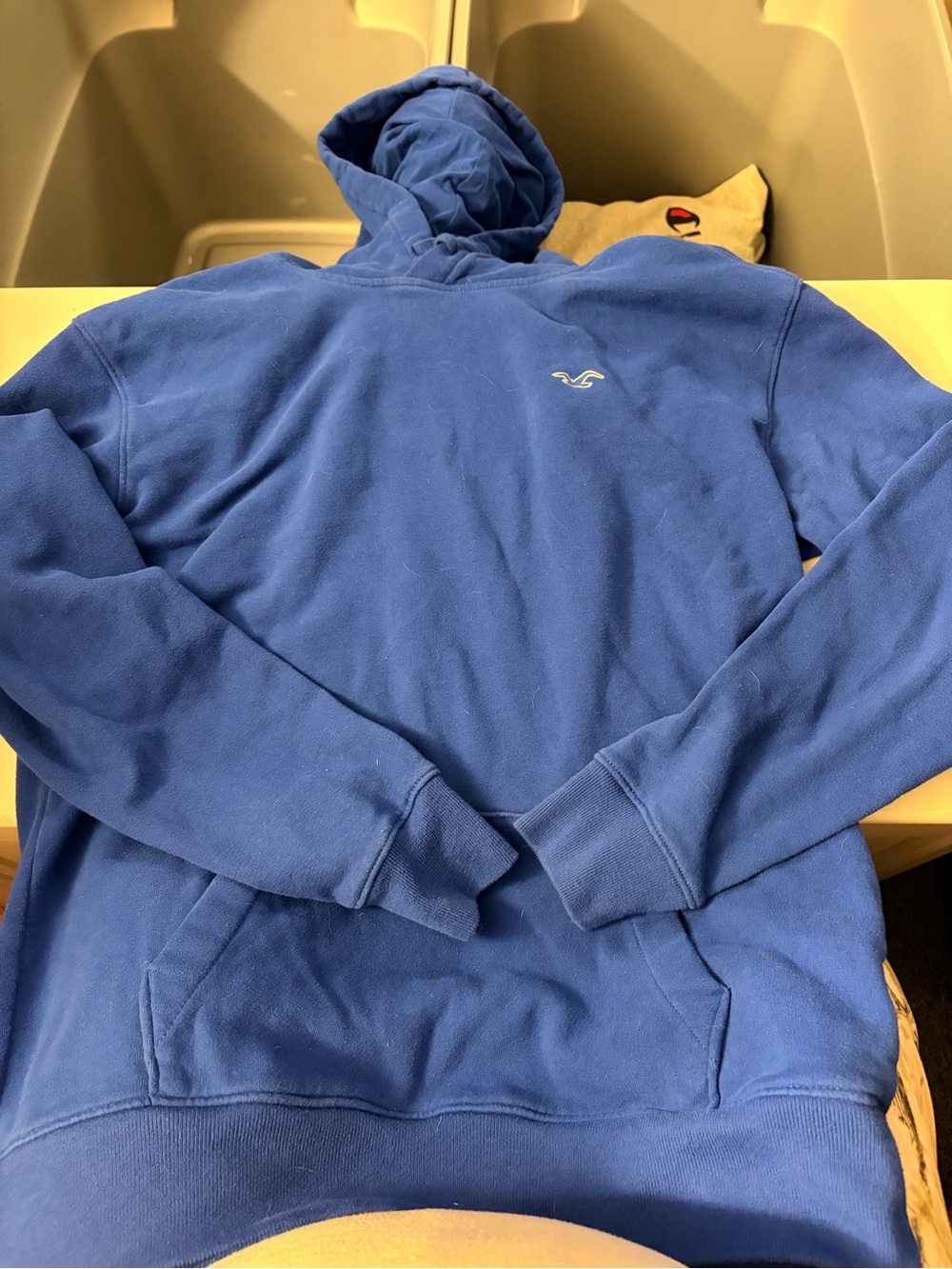 Hollister Blue Pullover Hoodie